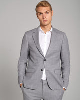 BS Lucca Slim Fit Blazer - Grey