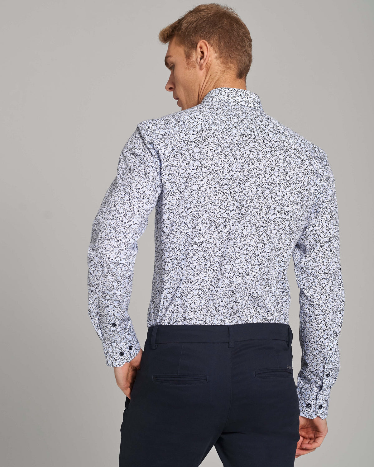 BS Weak Slim Fit Shirt - Blue
