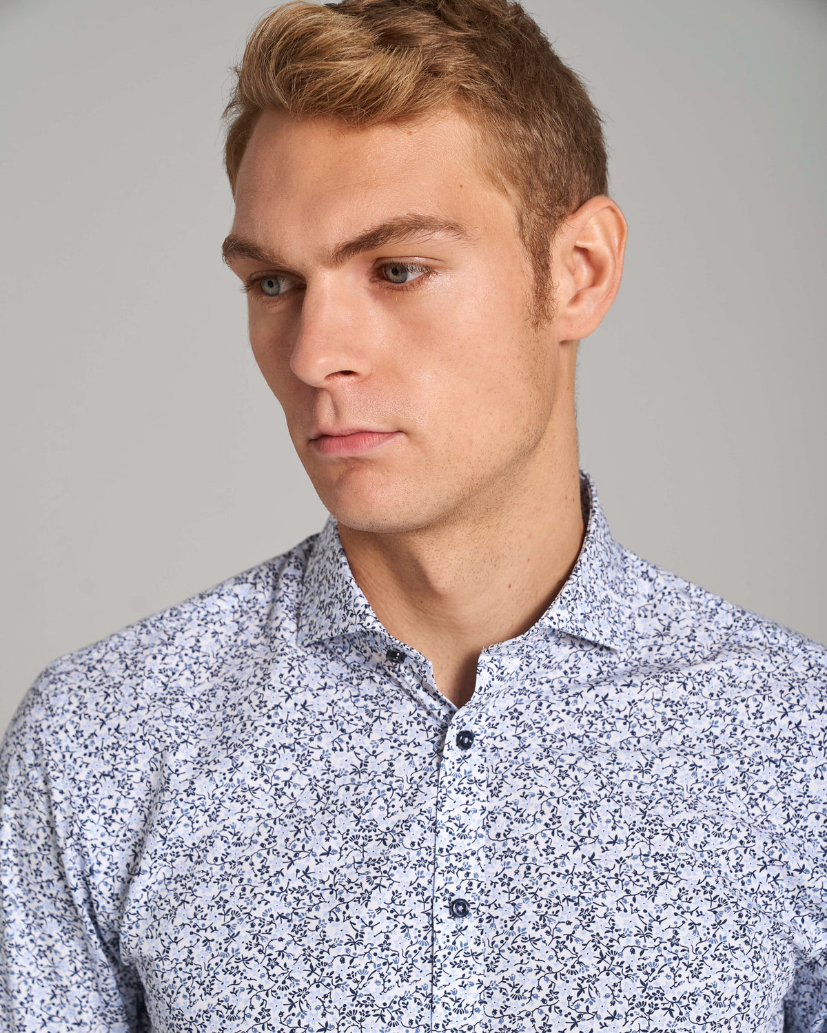 BS Weak Slim Fit Shirt - Blue