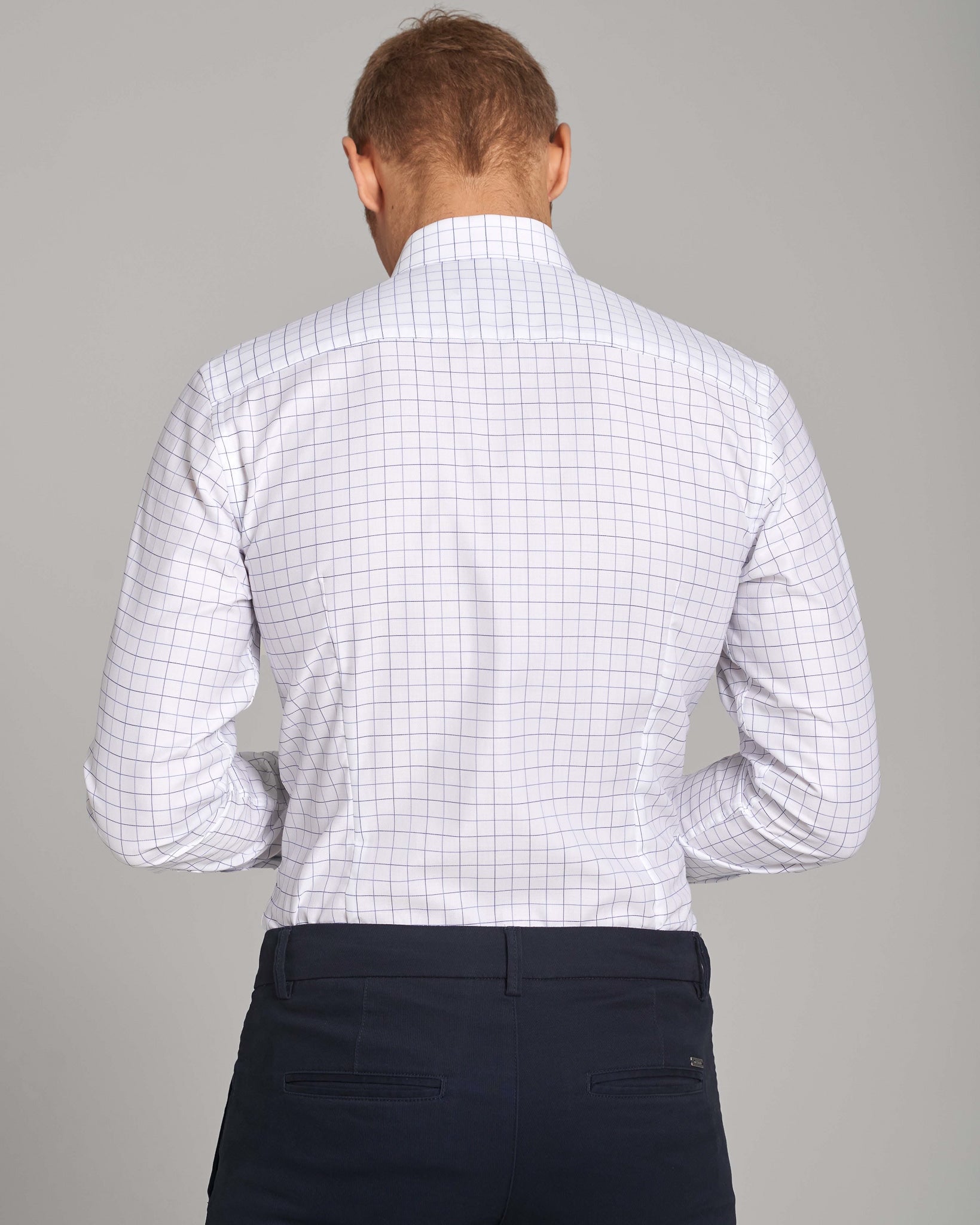 BS Elias Modern Fit Shirt - White