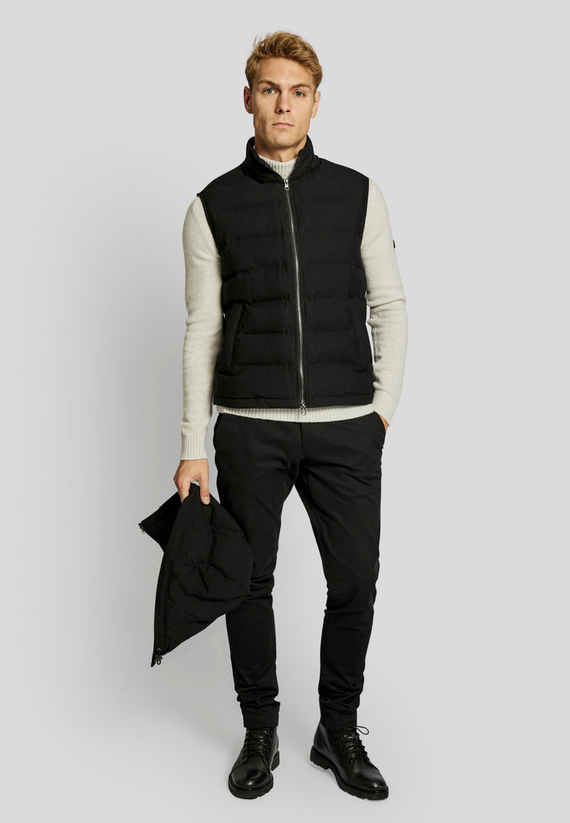 BS Minneapolis regular fit vest - Black