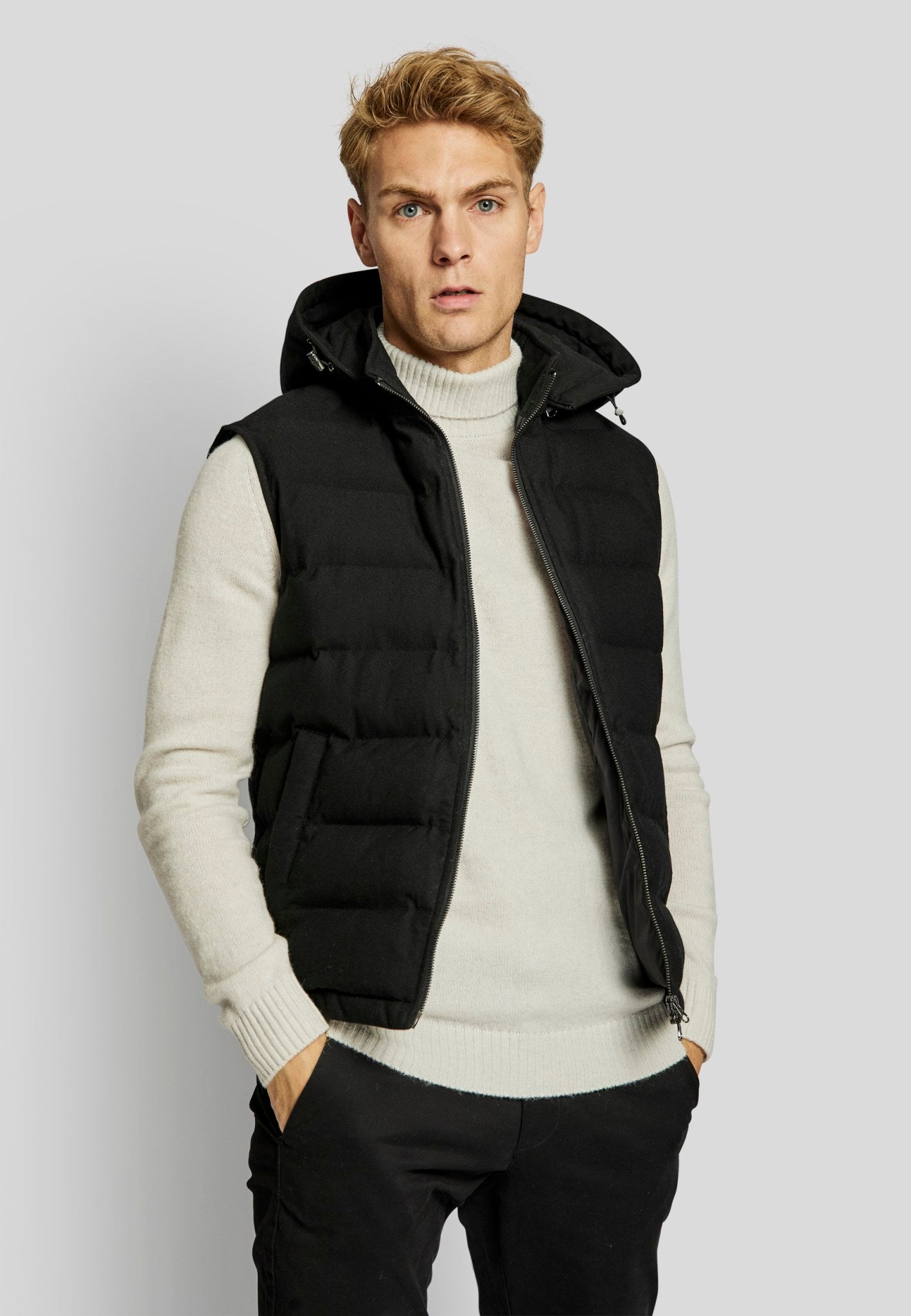 BS Minneapolis regular fit vest - Black