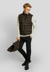 BS Minneapolis regular fit vest - Brown