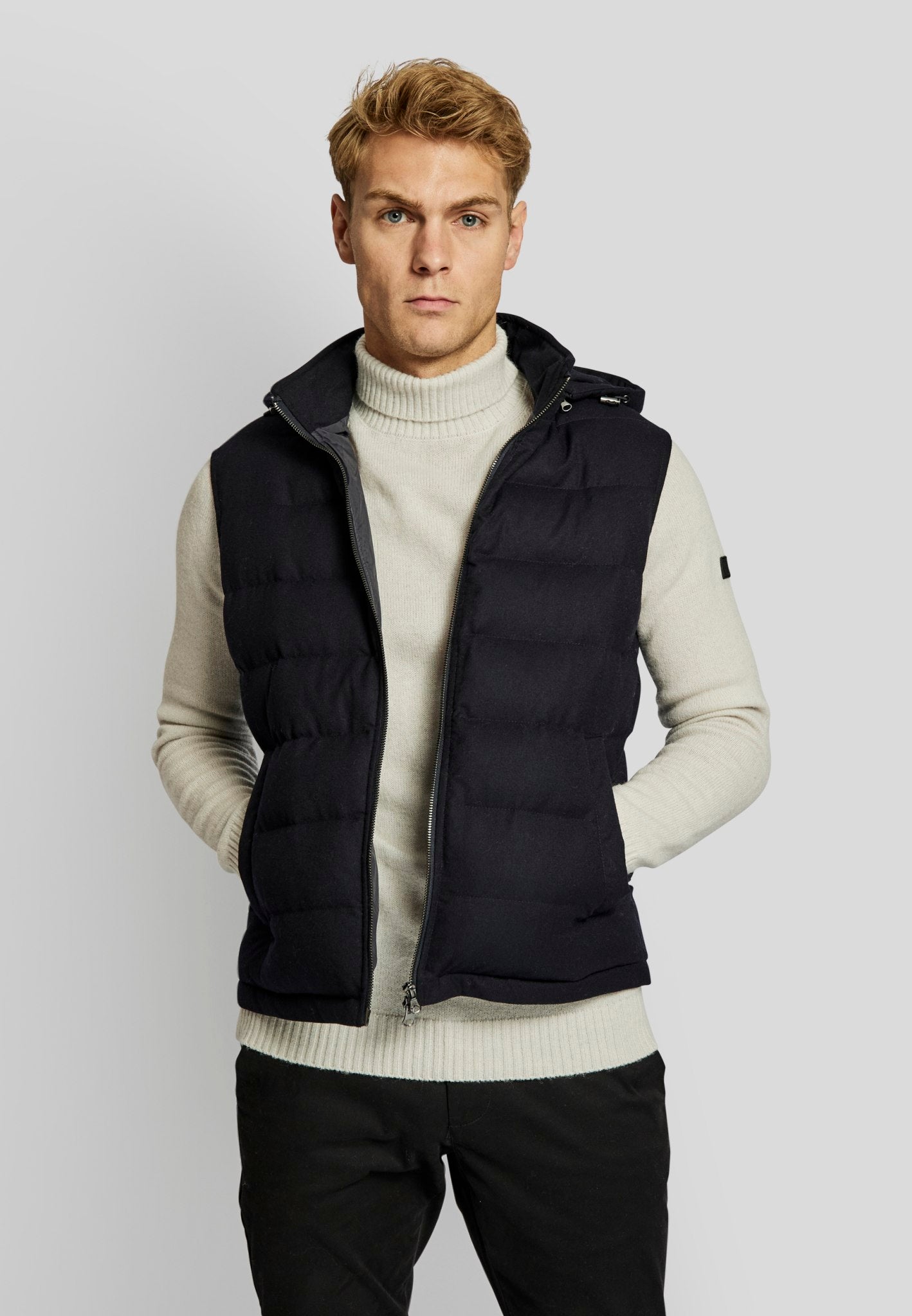 BS Minneapolis regular fit väst - Navy