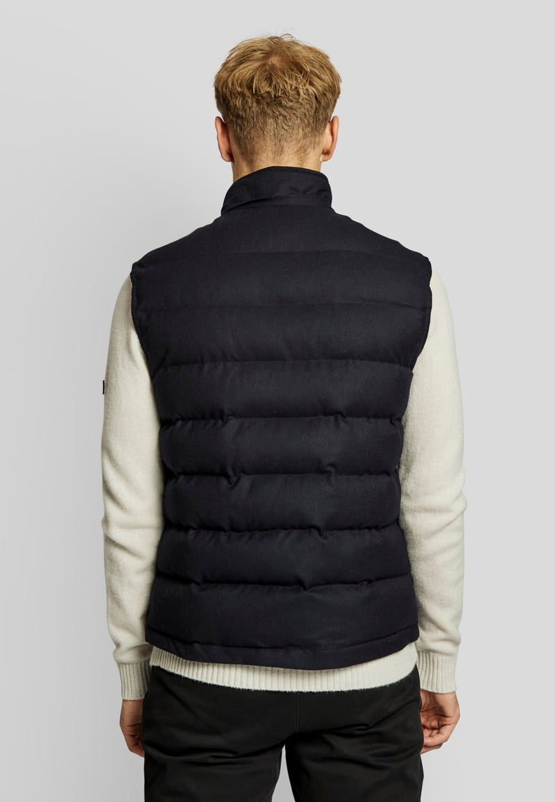 BS Minneapolis regular fit vest - Navy