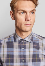 BS Kalas modern fit Skjorte - Blue