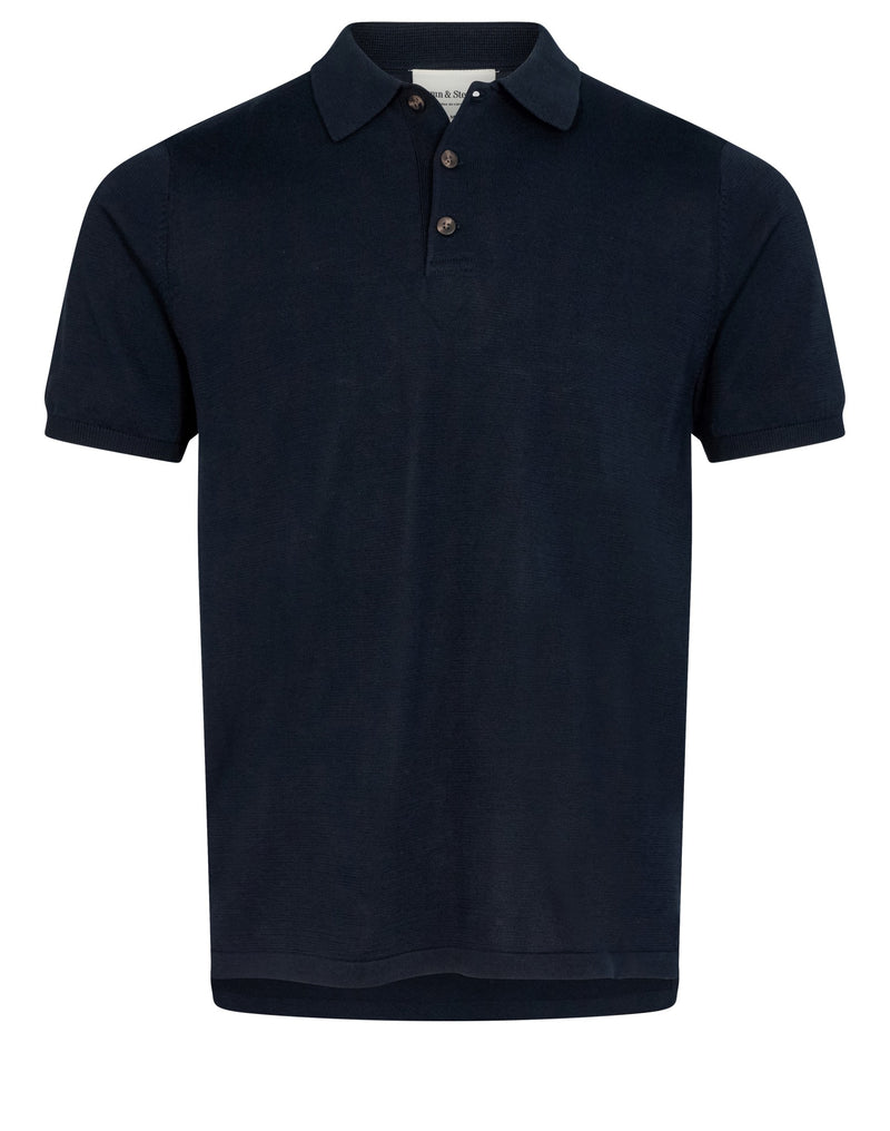 BS Ramon Regular Fit Polo - Navy