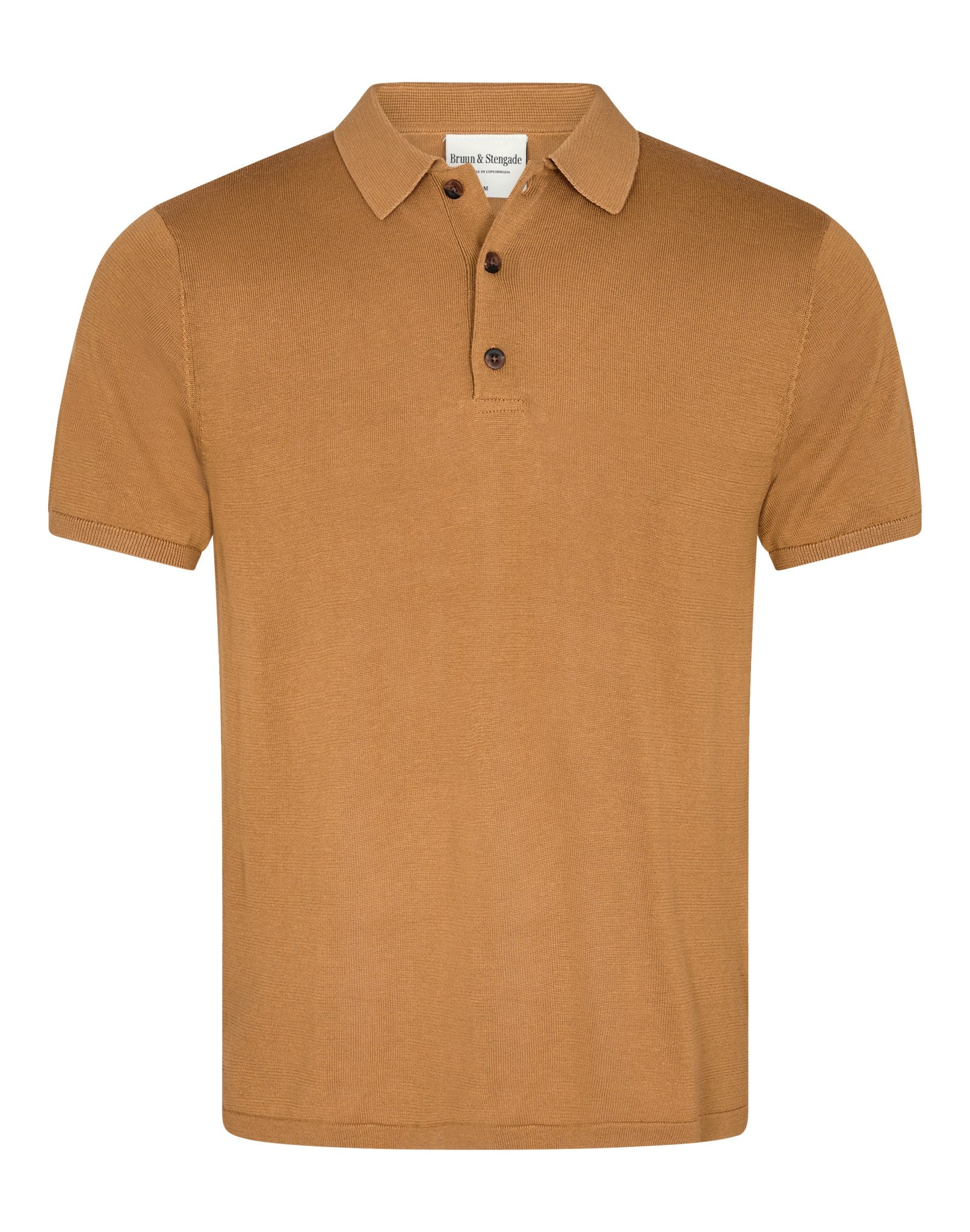 BS Ramon Regular Fit Polo - Tan