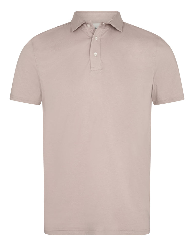 BS Natesan Regular Fit Polo - Clay