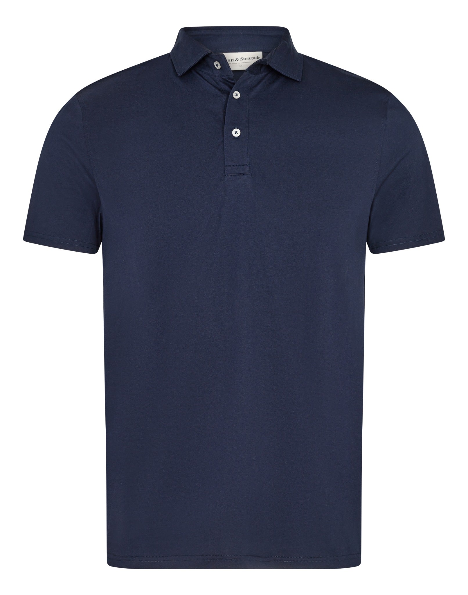 BS Natesan Regular Fit Polo - Navy