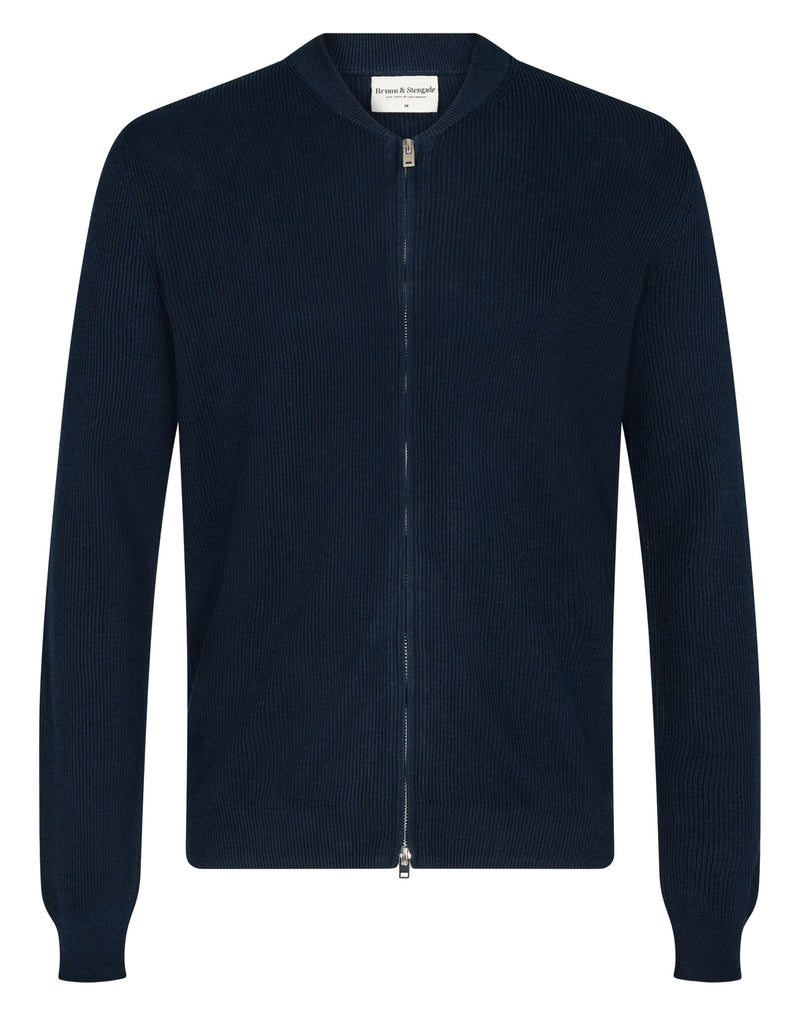 BS Andres Regular Fit Strik - Navy