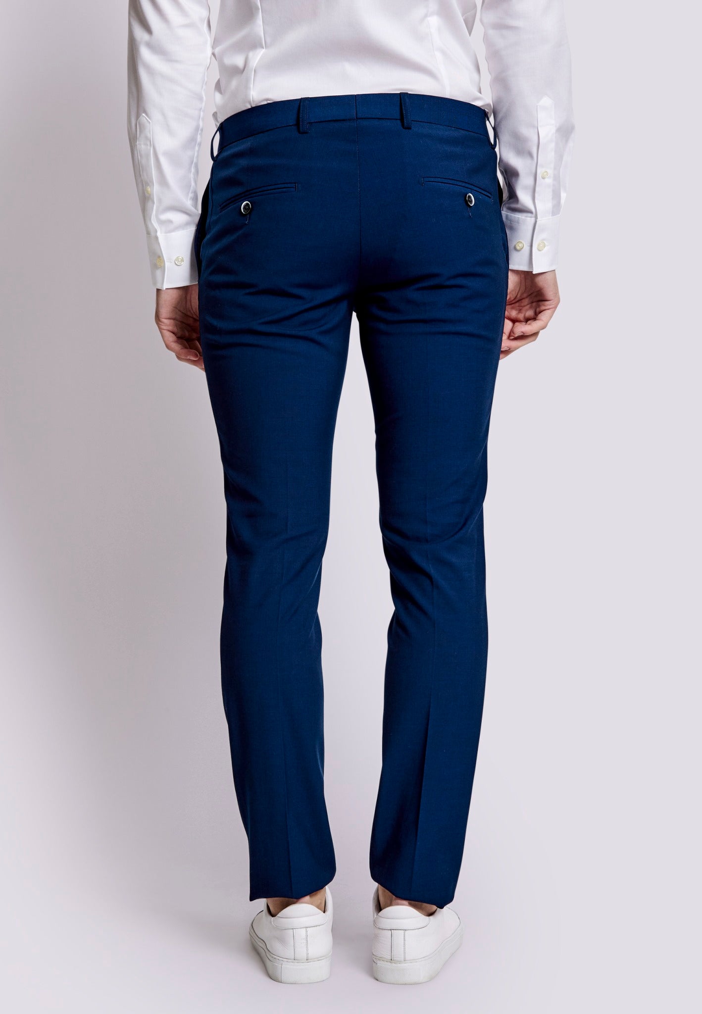 BS Arezzo Slim Fit Suit Bukser - Dark Blue