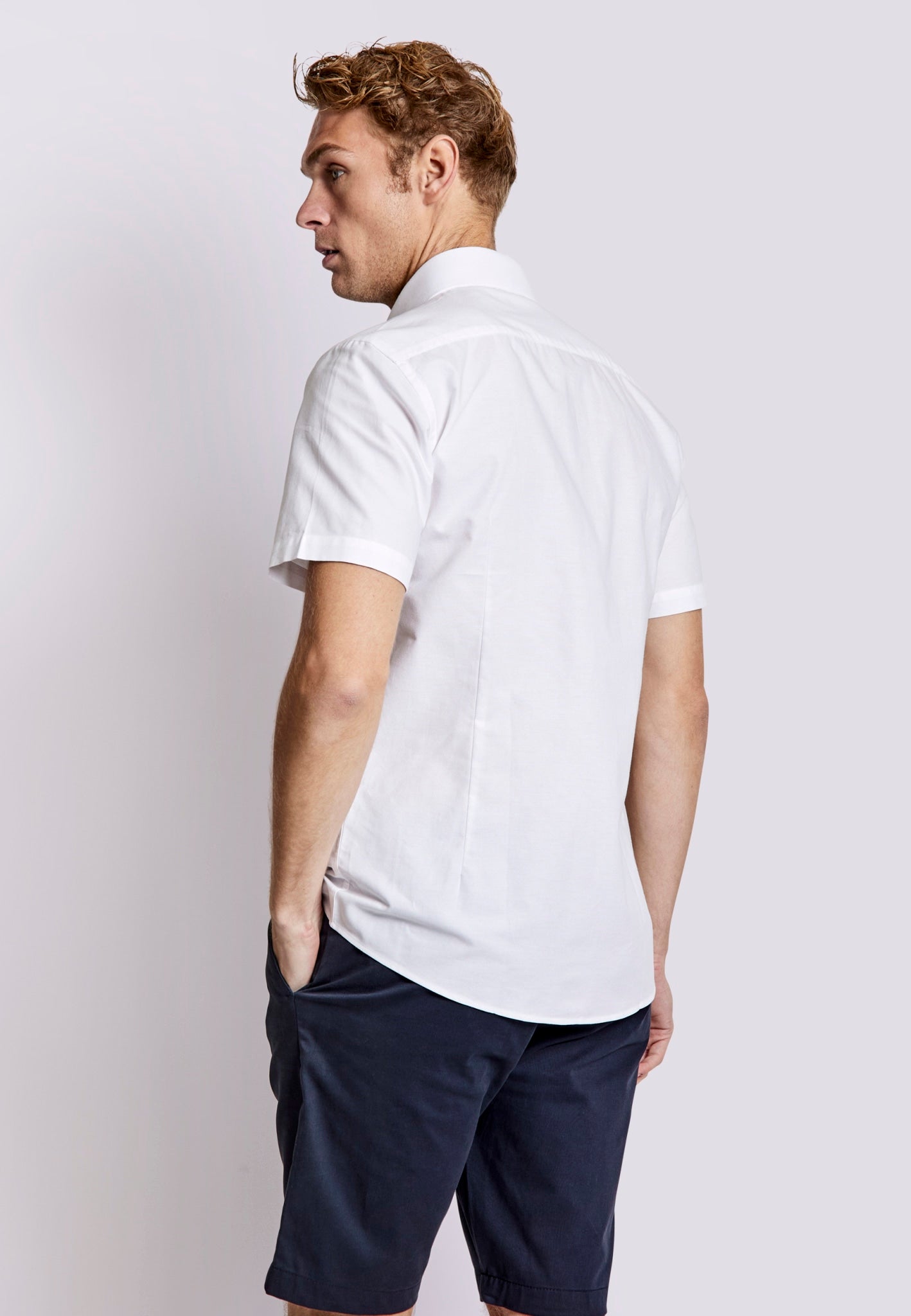 BS Julius Modern Fit Shirt - White