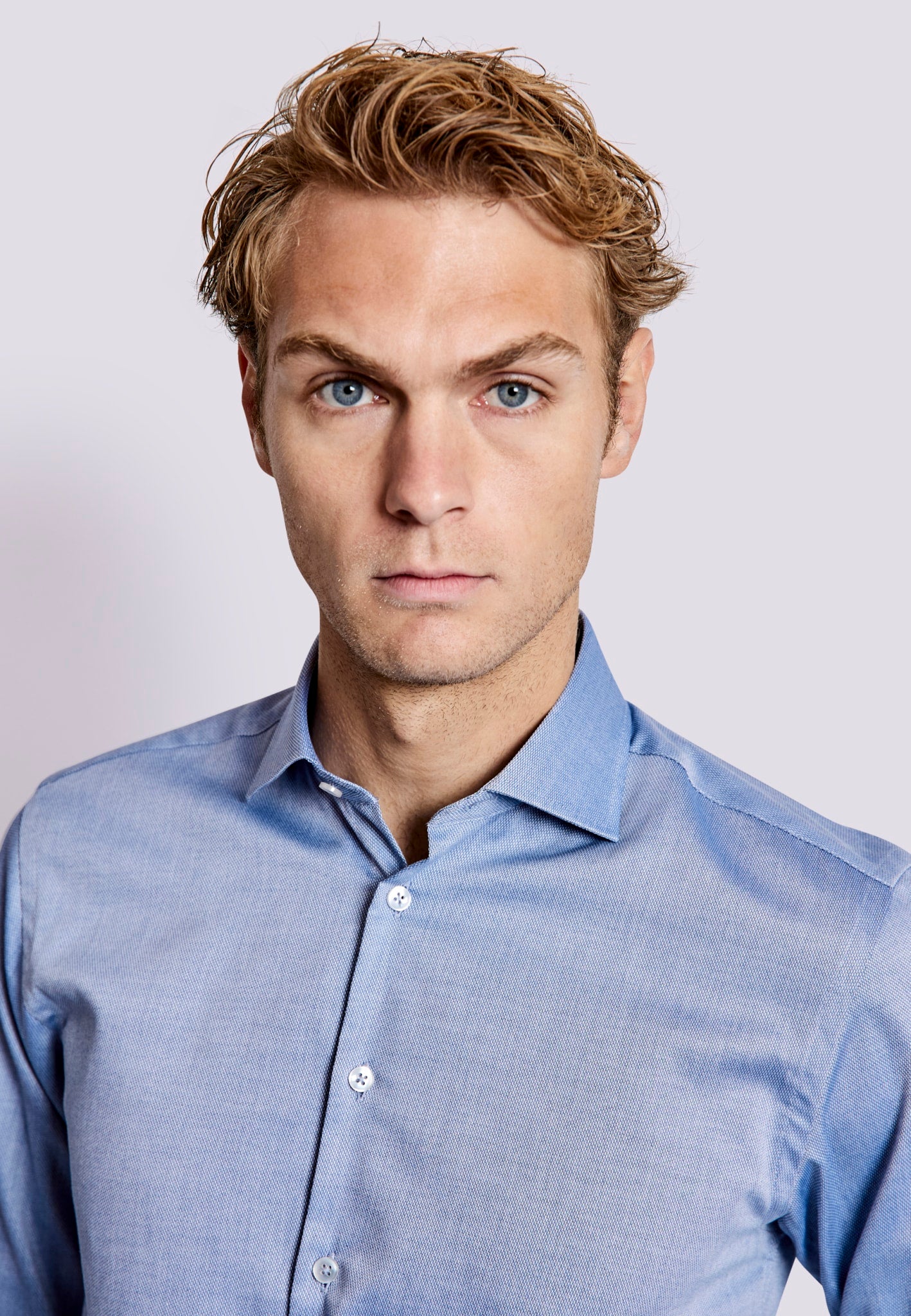 BS Domingo Slim Fit Shirt - Blue