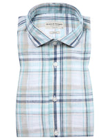 BS Almeria Casual Slim Fit Skjorte - Light Green