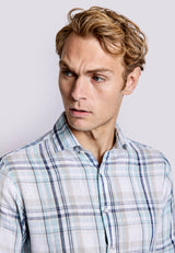 BS Almeria Casual Slim Fit Skjorte - Light Green