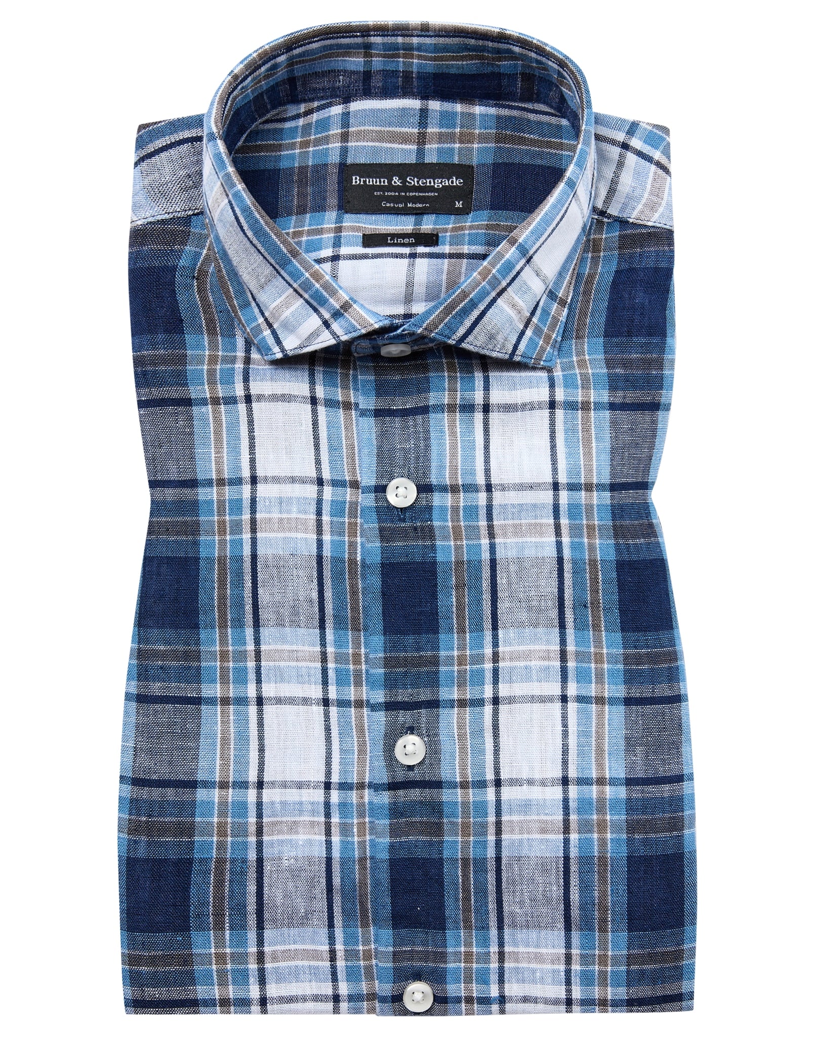 BS Leganés Casual Modern Fit Skjorta - Blue