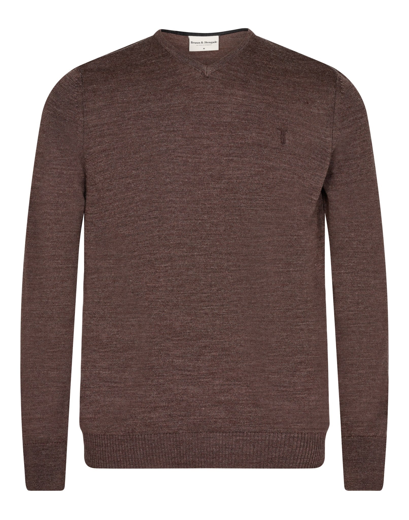 BS Uranus Regular Fit Stickad tröja - Brown