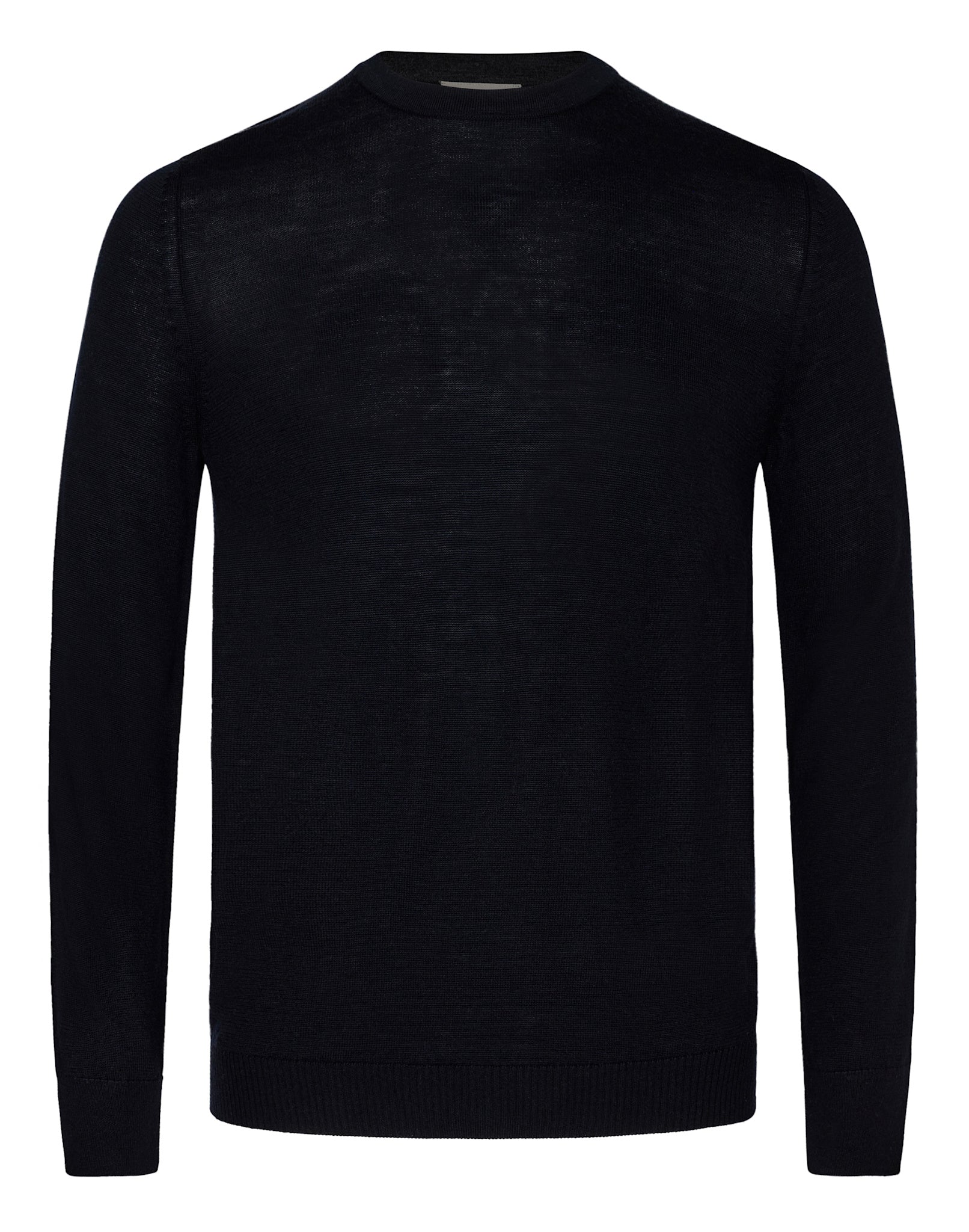 BS Sanjay Regular Fit Stickad Tröja - Navy