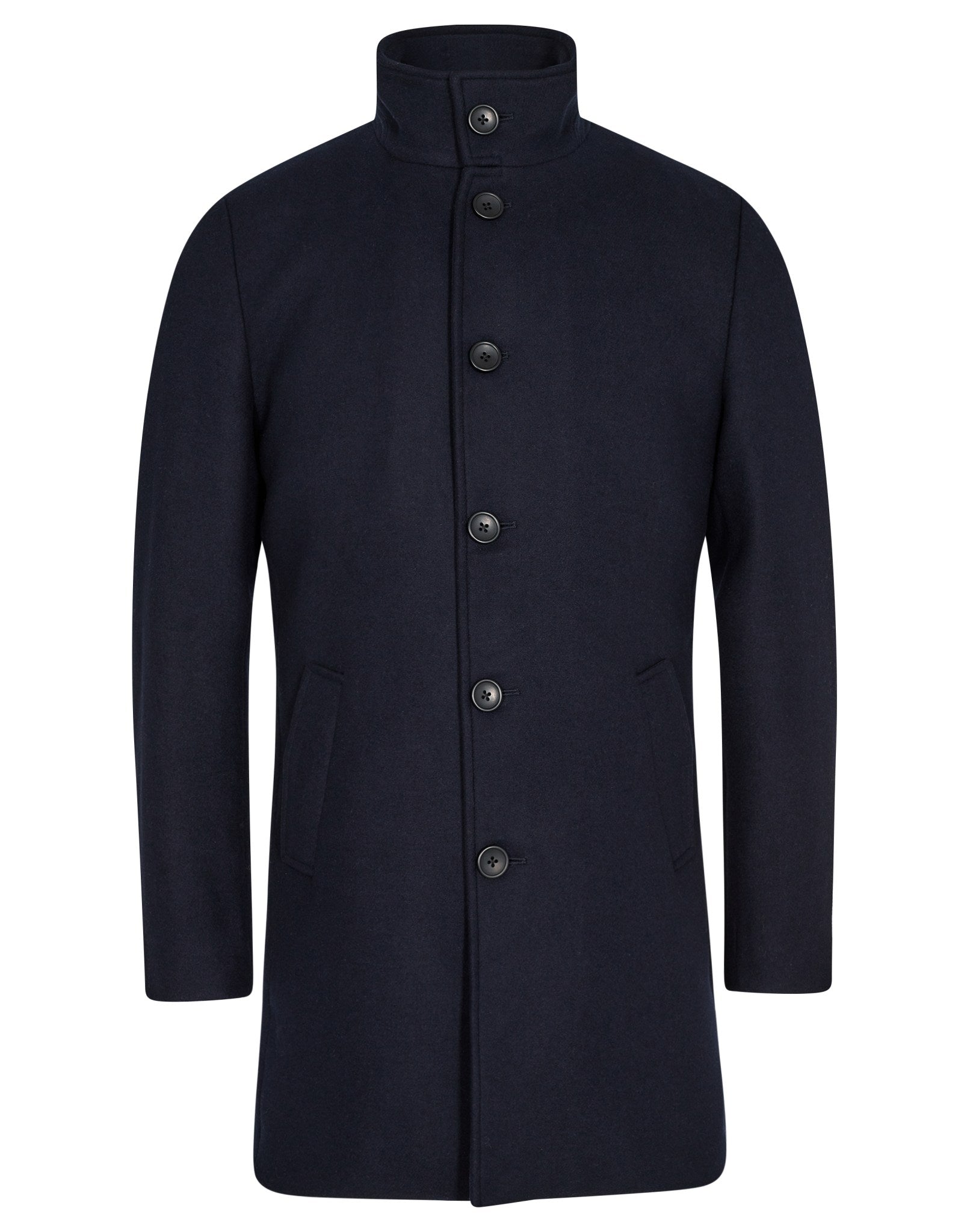 BS Ontario Slim Fit Coat - Navy