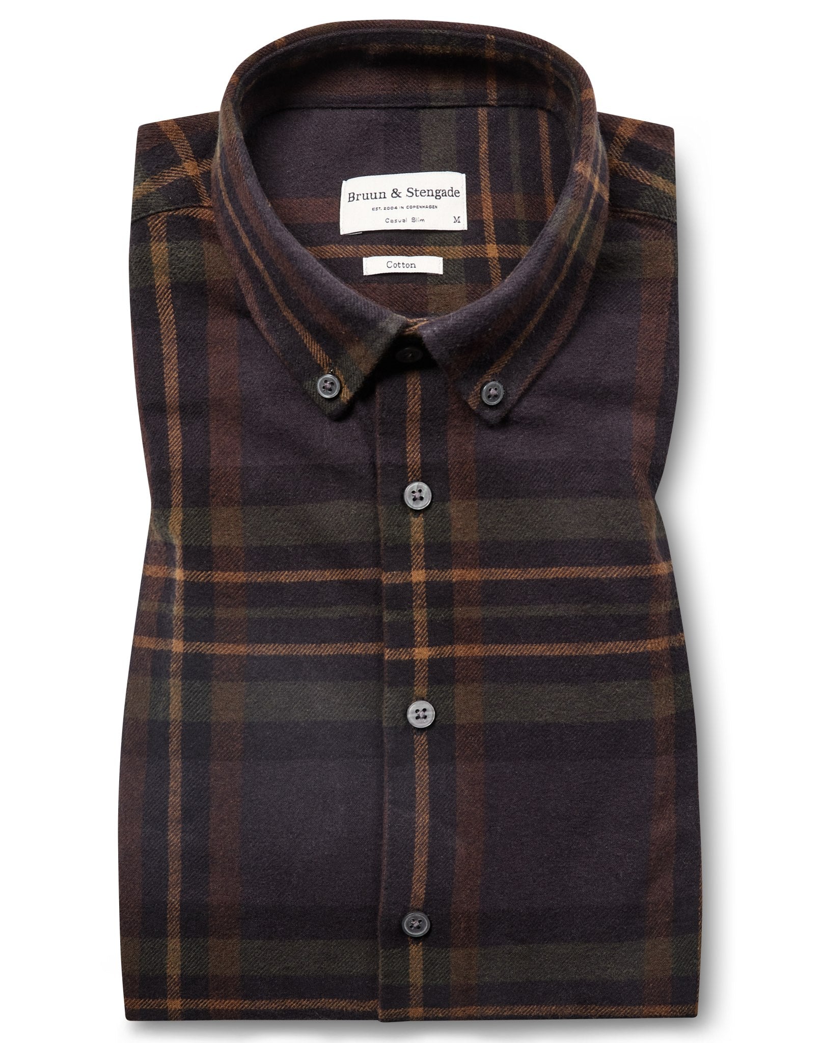 BS Snead Casual Slim Fit Skjorte - Green