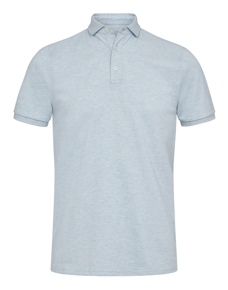 BS Monir Regular Fit Polo - Sky