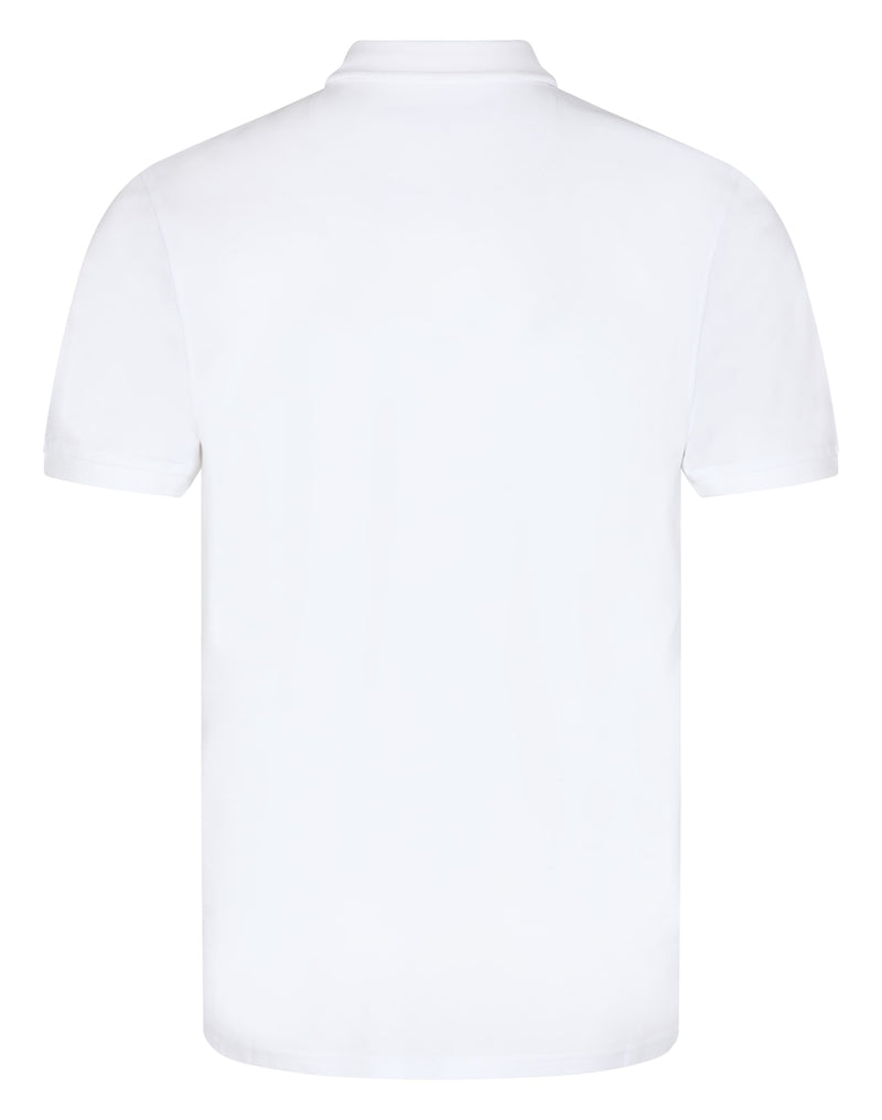 BS Monir Regular Fit Polo - White