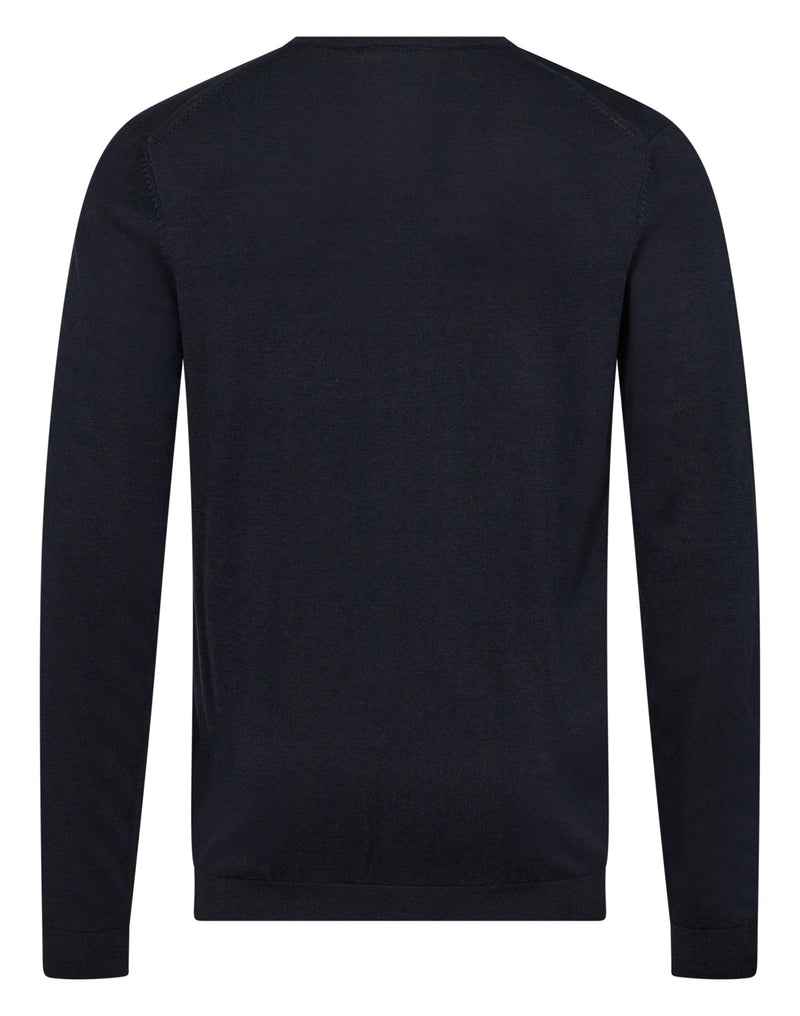 BS Georg Regular Fit Strik - Navy