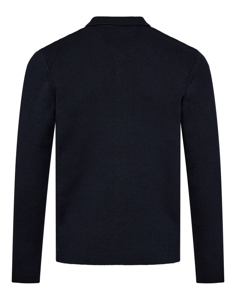 BS Haakon Regular Fit Strik - Navy