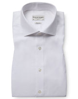 BS Reed Slim Fit Skjorte - White