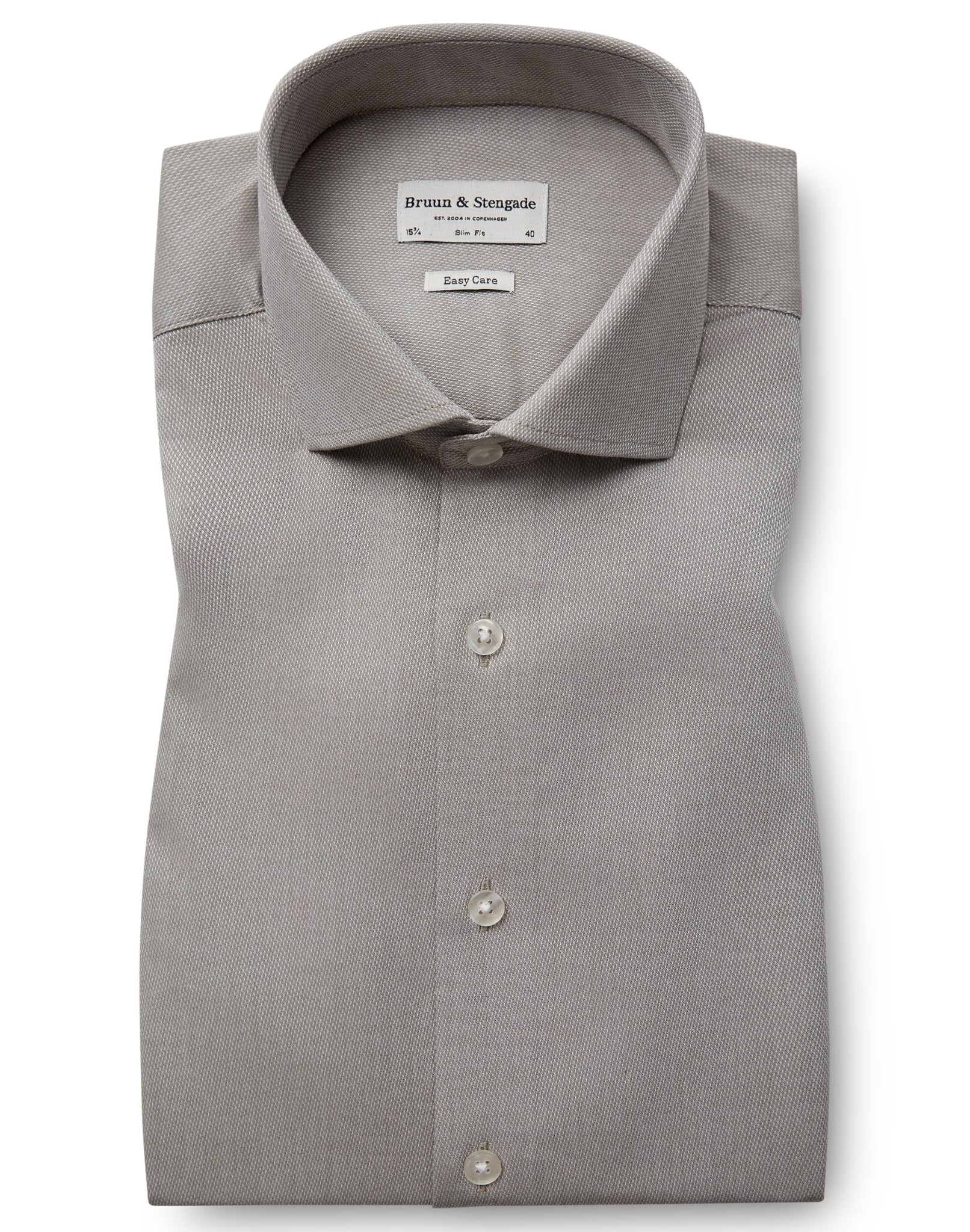 BS Starr Slim Fit Skjorte - Green
