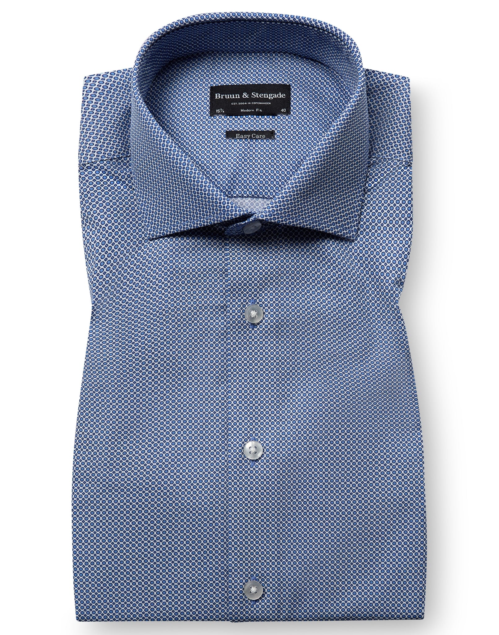 BS Peyton Modern Fit Skjorte - Dark Blue