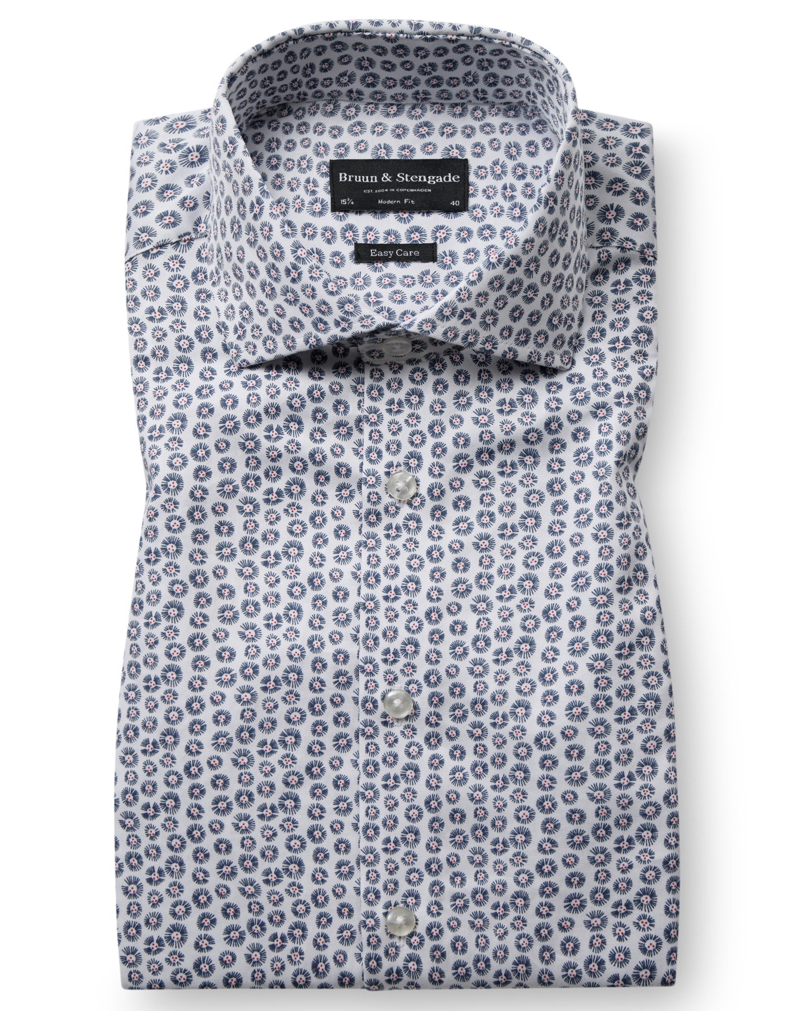 BS Namath Modern Fit Shirt - White