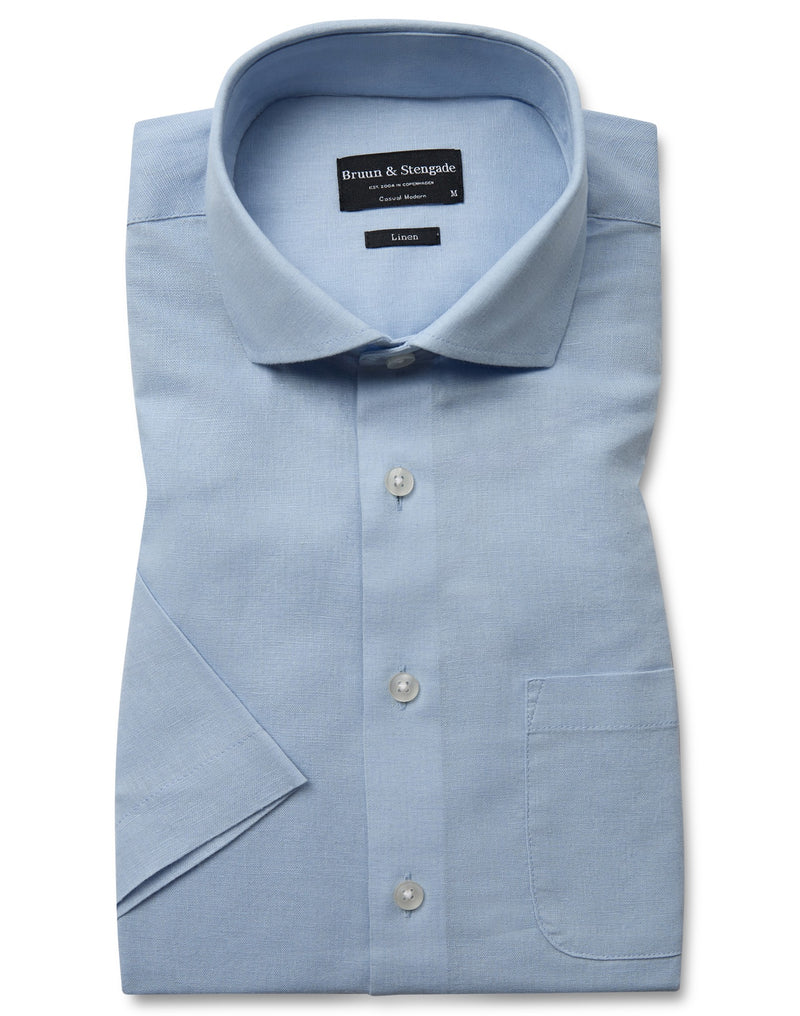 BS Lott Casual Modern Fit Skjorte - Light Blue