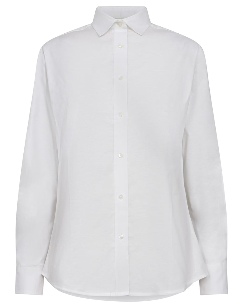 BS Marie Slim Fit Skjorte - White