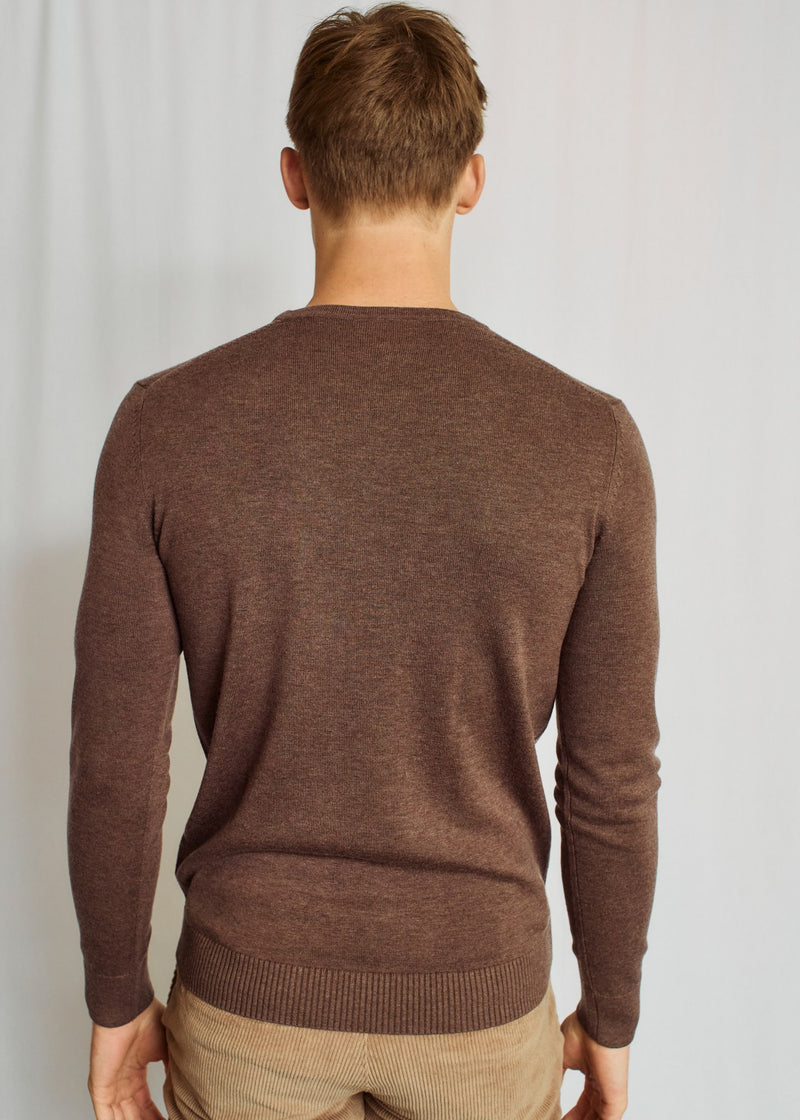 BS Jupiter Regular Fit Strik - Brown