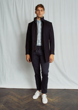 BS Ontario Slim Fit Frakke - Navy