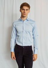 BS Harris Slim Fit Skjorte - Light Blue