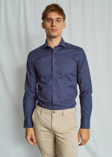 BS Holiday Slim Fit Skjorte - Blue