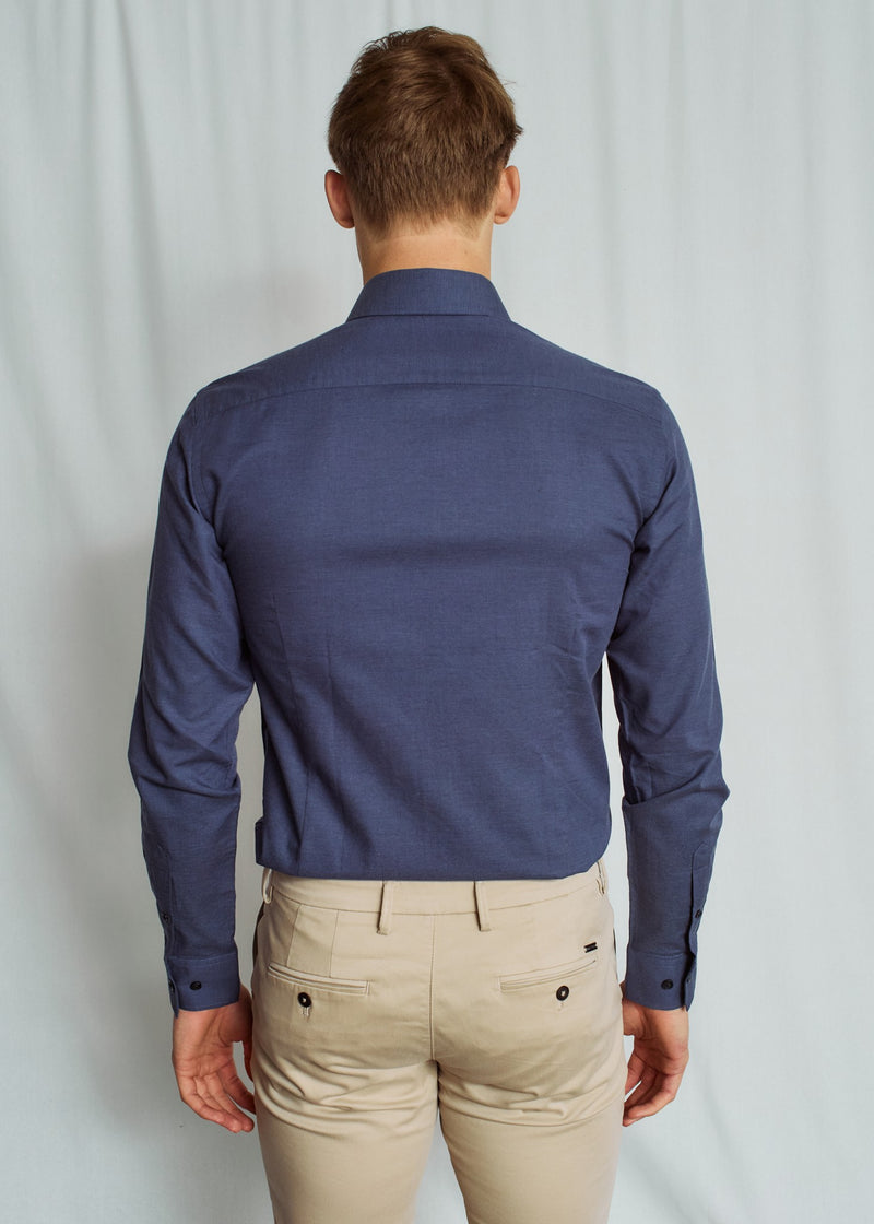 BS Holiday Slim Fit Skjorte - Blue