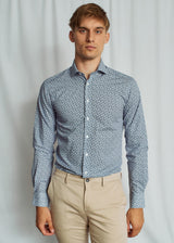 BS Whiteside Slim Fit Skjorte - Blue