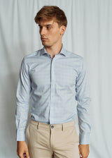 BS Delmar Slim Fit Skjorte - Blue