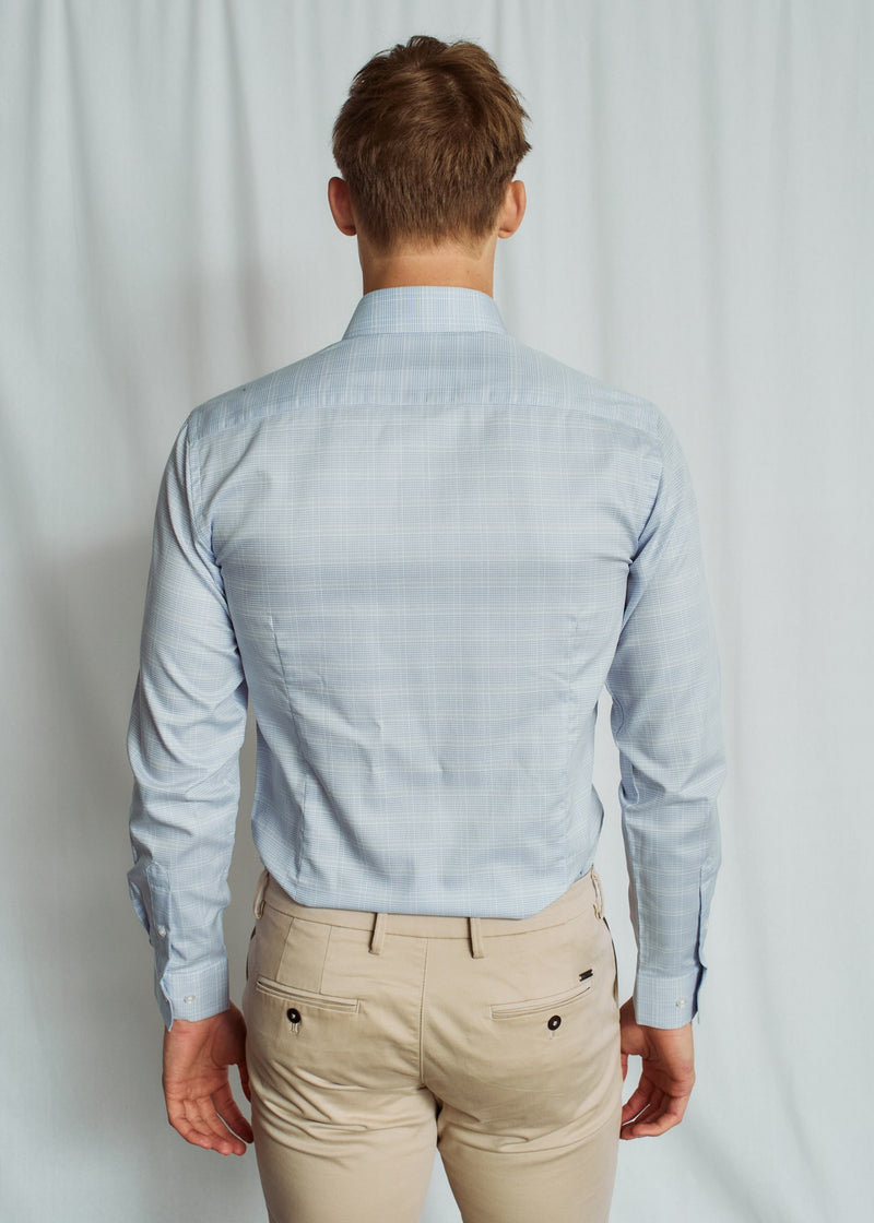 BS Delmar Slim Fit Skjorte - Blue