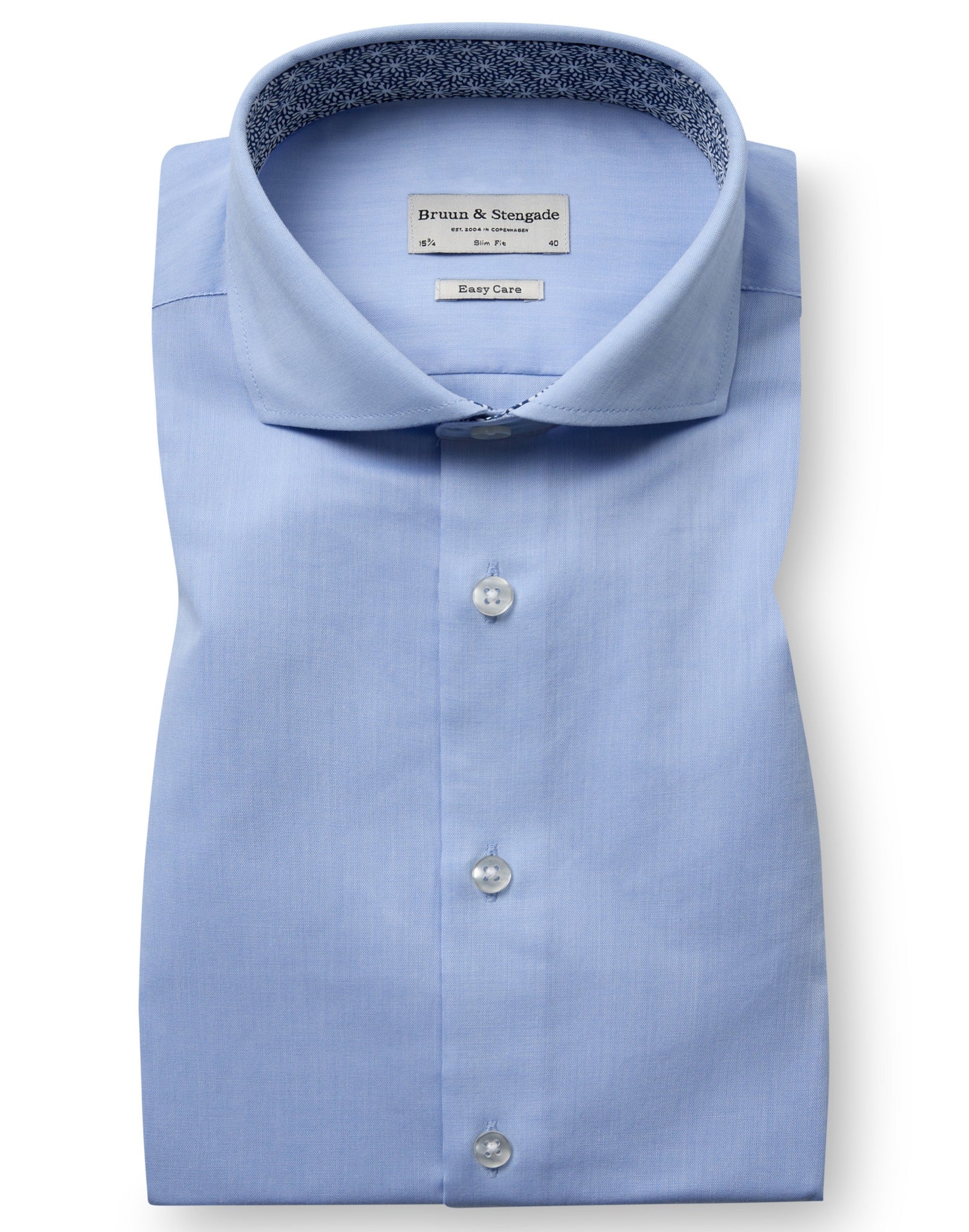 BS Achiuwa Slim Fit Skjorte - Light Blue