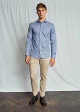 BS Devin Modern Fit Skjorte - Blue