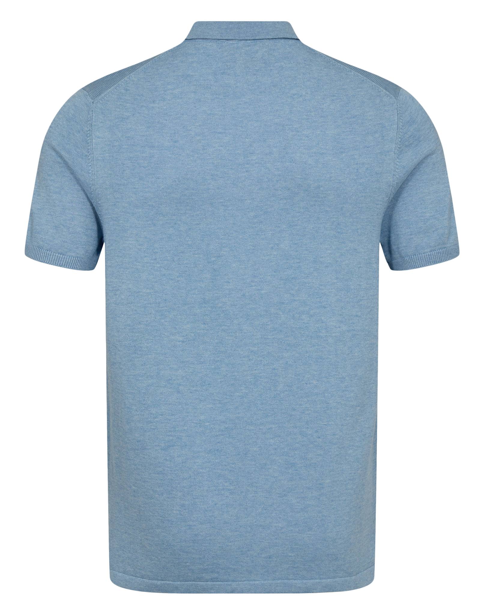 BS Aaran Regular Fit Polo - Light Blue