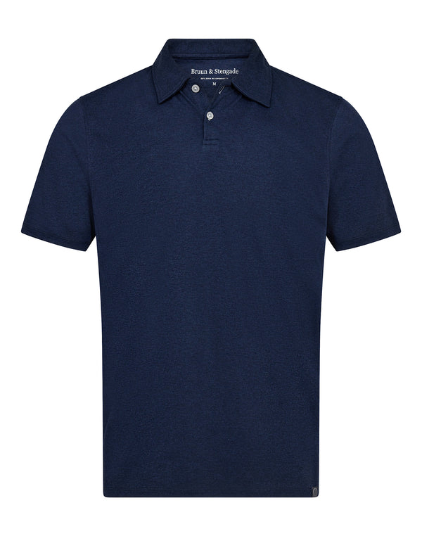 BS Ishigaki Regular Fit Polo - Navy