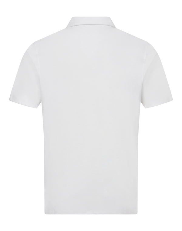 BS Ishigaki Regular Fit Polo - White
