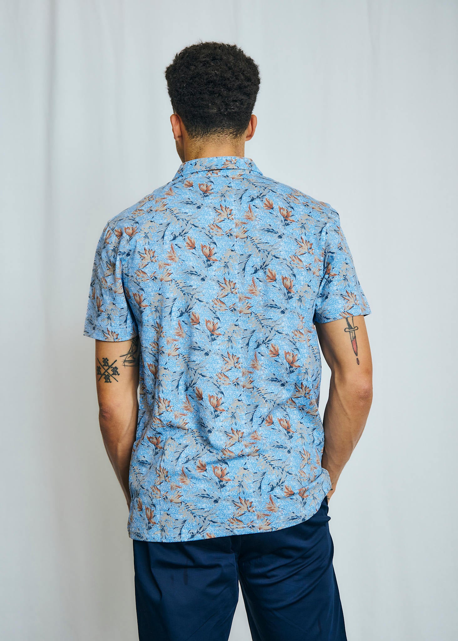 BS Iriomote Regular Fit Polo - Light Blue
