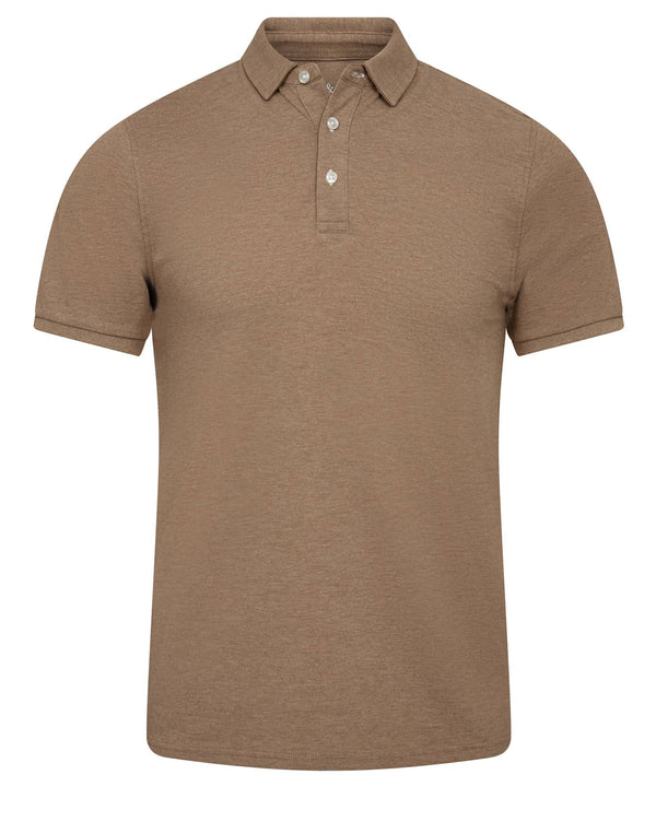 BS Taketomi Regular Fit Polo - Brown